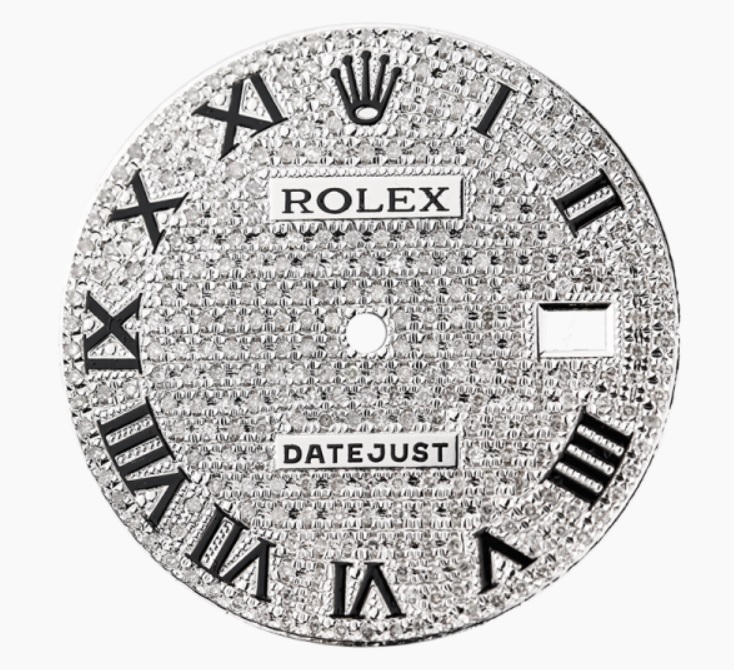 Rolex_DateJust_36mm_Steel_Diamond_Pavé_Custom_Dial