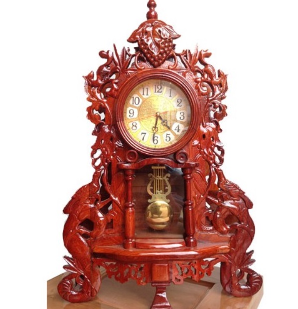 Đồng hồ cây để bàn giả cổ điển