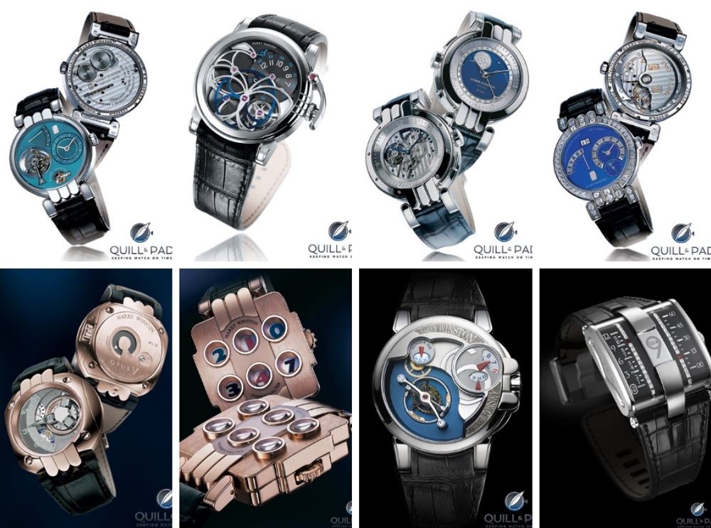 Bộ sưu tập đồng hồ OPUS Series của thương hiệu Harry Winston