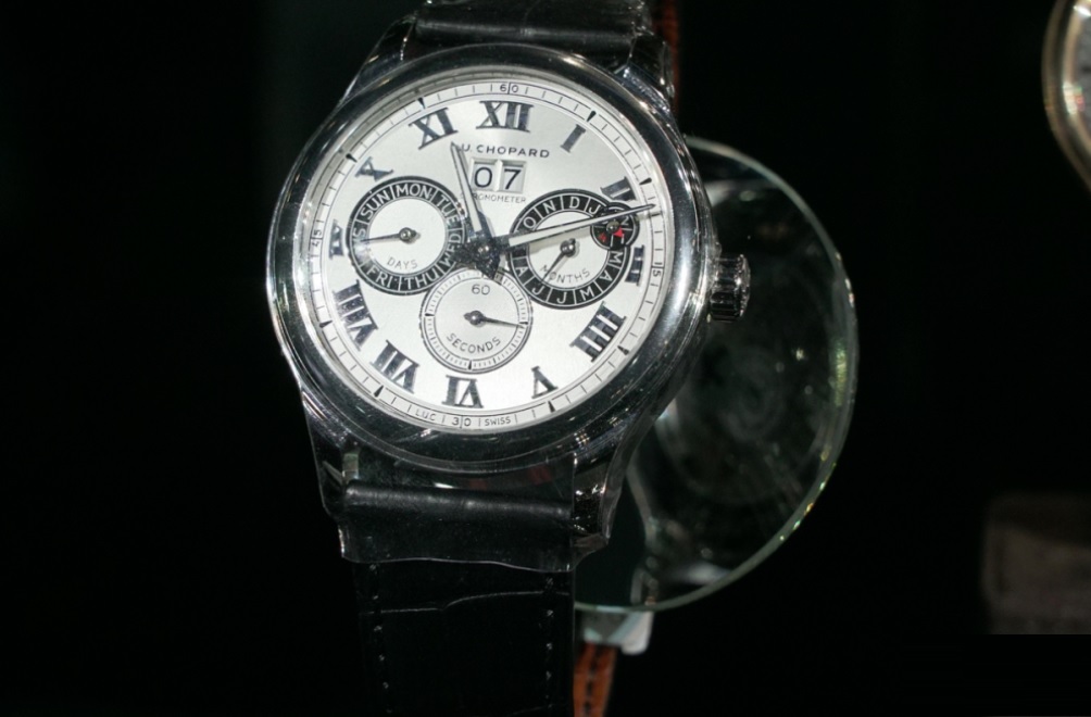 Mẫu L.U. Chopard với Lịch vạn niên đi kèm Lịch ngày lớn Big Date