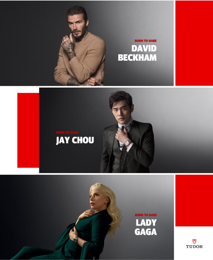 Ngôi sao lớn và có cá tính hấp dẫn như David Beckham-Lady Gaga-Jay Chou