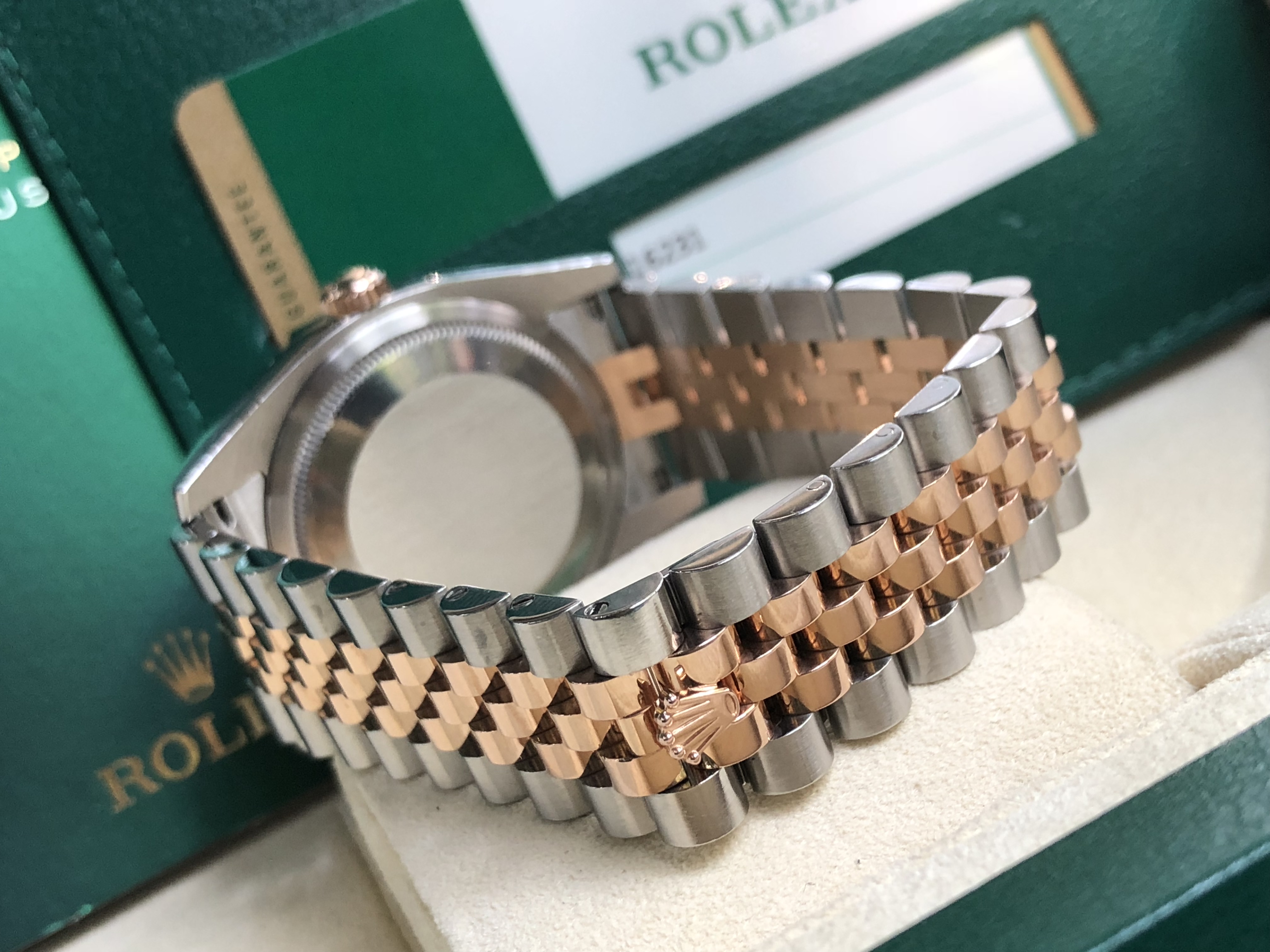 Rolex 116231 mặt vi tính phấn hồng sản xuất năm 2016-4