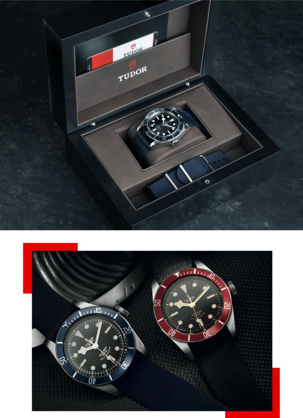 Tudor Clair de Rose sở hữu phiên bản dây vải riêng