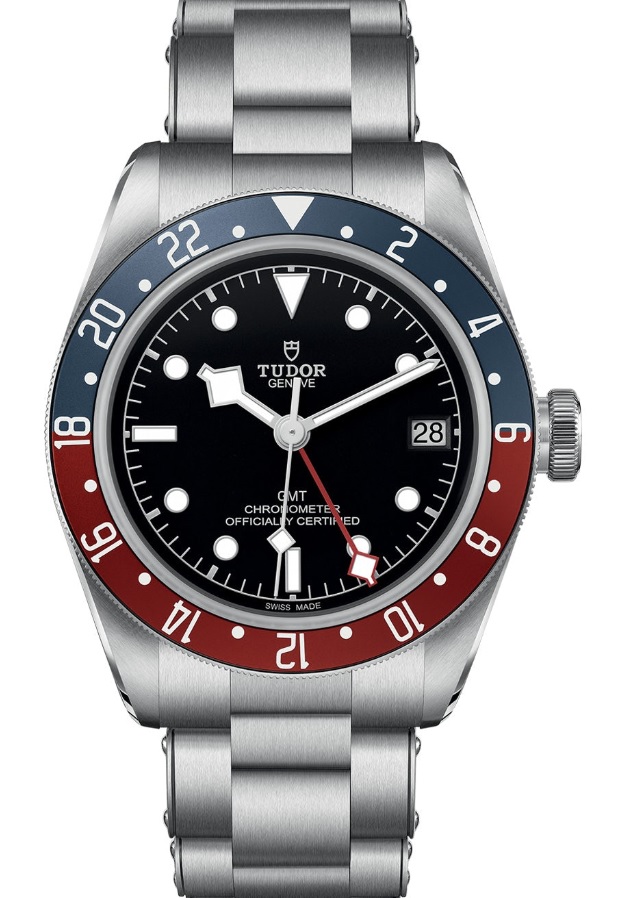 Đồng hồ Tudor black Bay GMT phiên bản dây thép