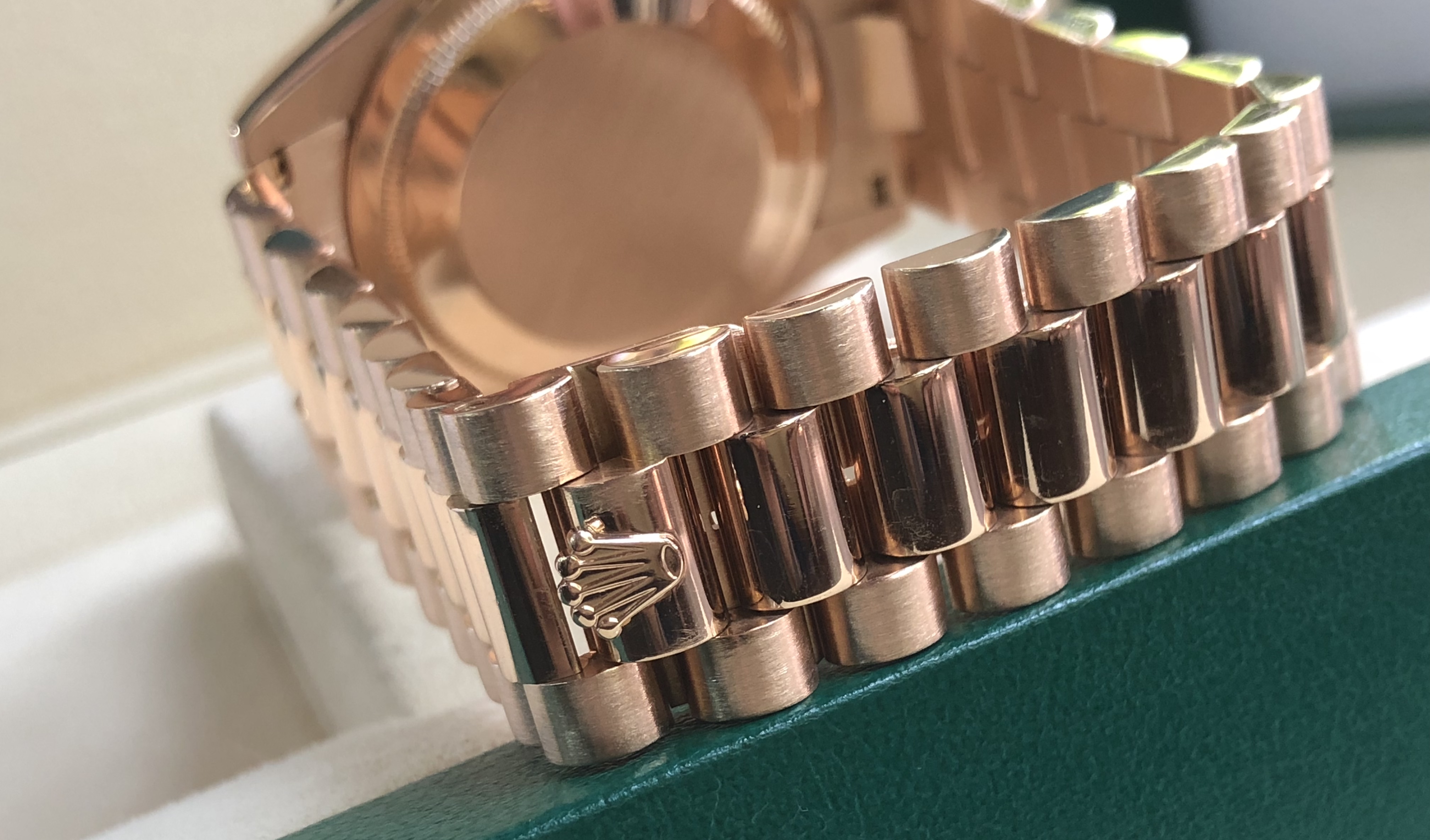 Rolex Day-Date Ref.118205 vàng hồng khối 18k đời 2003