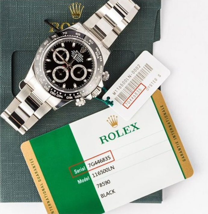 Serial Numbers và năm sản xuất của Rolex