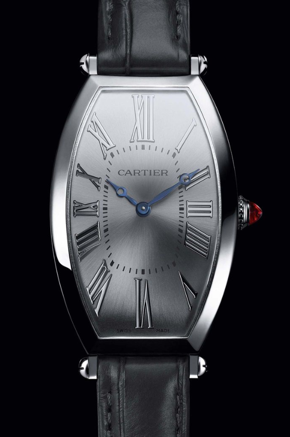 Đồng hồ Cartier Tonneau Large phiên bản bạch kim