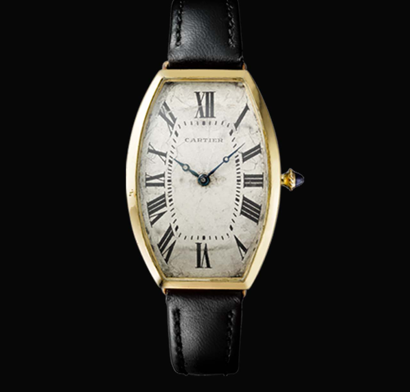 Đồng hồ Cartier Tonneau năm 1906