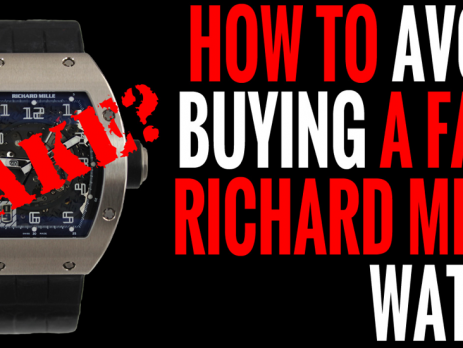 Hướng dẫn cơ bản tránh mua đồng hồ Richard Mille Fake