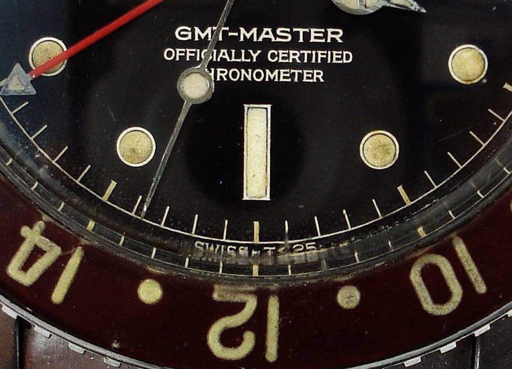 Mặt đồng hồ Rolex GMT-Master 6245