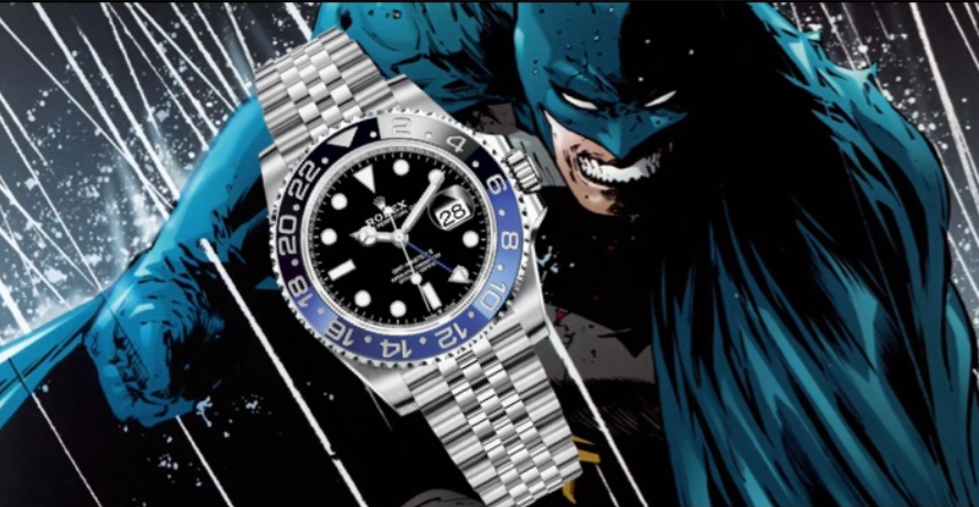 Đồng hồ Rolex Batman GMT-Master II Ref. 126710BLNR