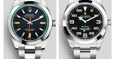Đồng hồ Rolex chống từ tính Milgauss và Air-King
