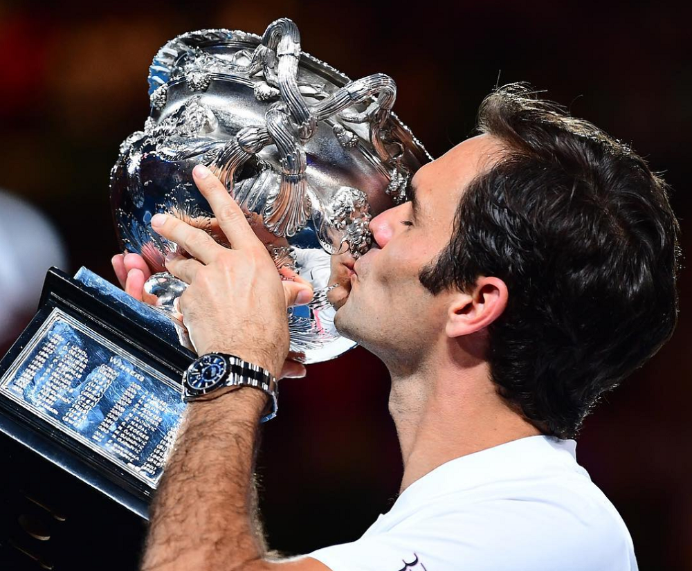 Roger Federer đại sứ thương hiệu nổi bật của Rolex