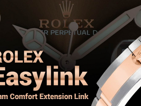 Hướng dẫn hệ thống Easylink tăng giảm kích thước dây Rolex