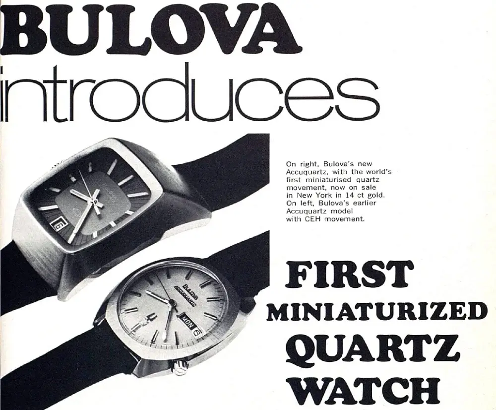 Đồng hồ Bulova Accuquartz