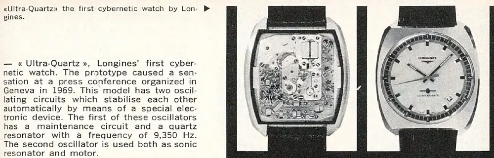 Đồng hồ Longines Ultra-Quartz