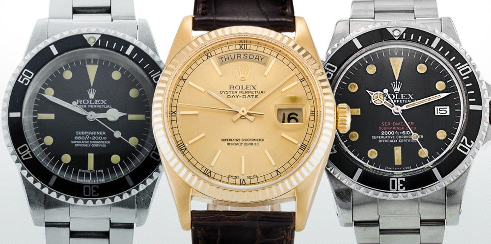 Có nhiều lựa chọn hơn khi mua đồng hồ Rolex cũ