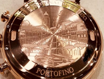 IWC Portofino Chronograph IW392010 mặt trắng Rose Gold 18k