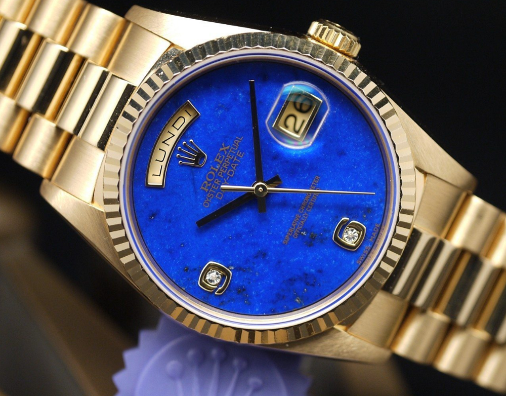 Rolex Day-Date đá Lapis Lazuli