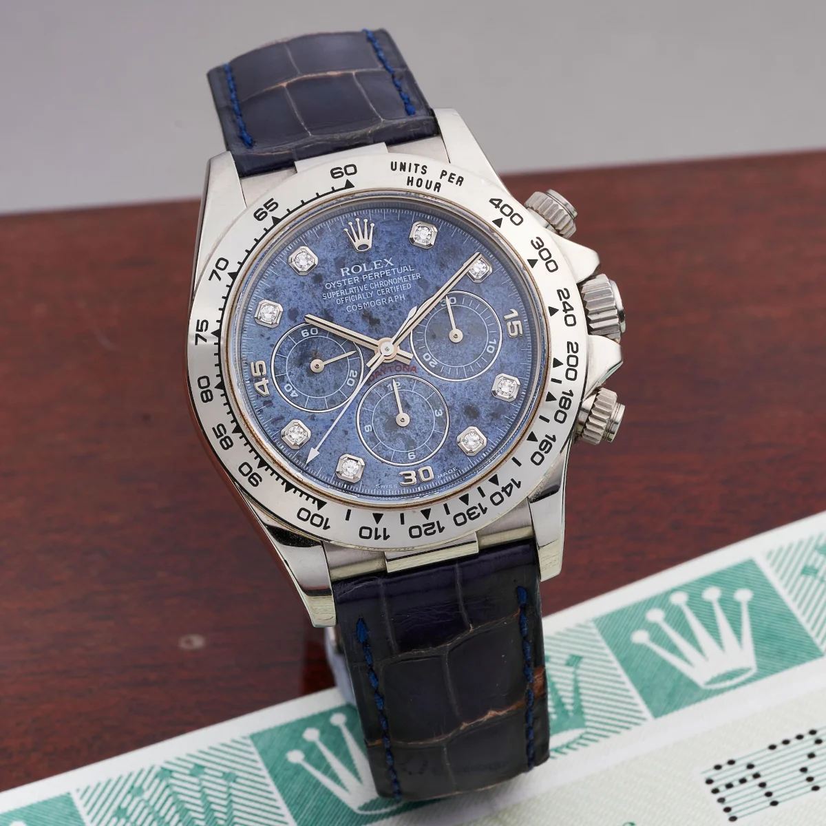 Đồng hồ Rolex Daytona 16519 “Zenith” Mặt đá Sodalite