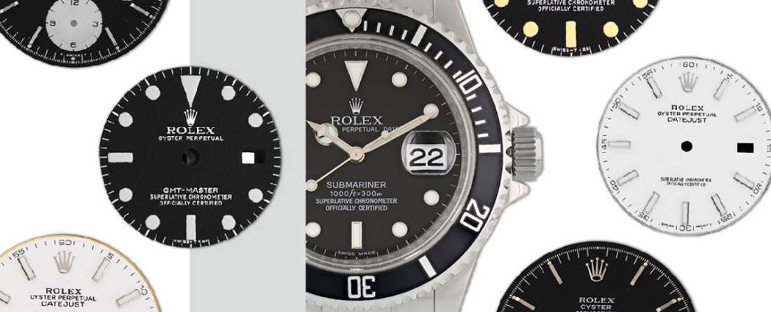 Tìm hiểu về các loại mặt số đồng hồ Rolex