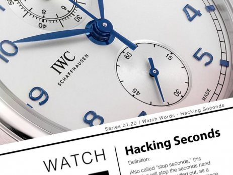 Chức năng dừng kim giây - Hacking Seconds trên đồng hồ là gì
