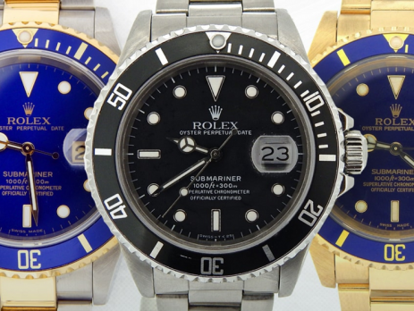 Tìm hiểu các loại mặt số đồng hồ Rolex Subamriner