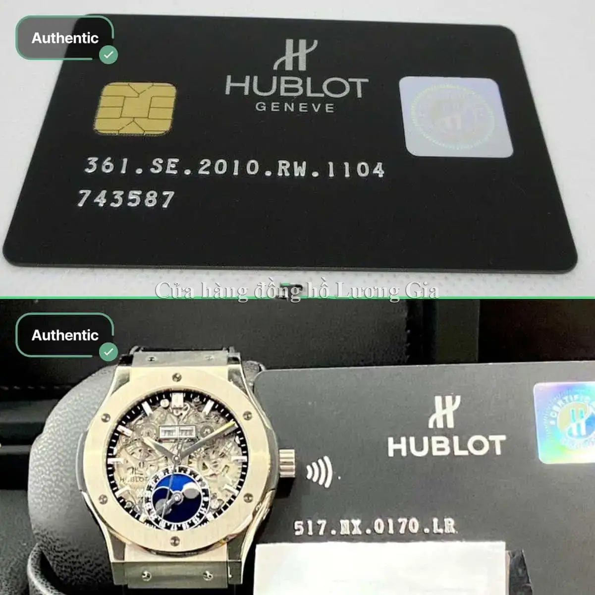 Phân biệt đồng hồ Hublot thật và giả dựa vào mã số mẫu