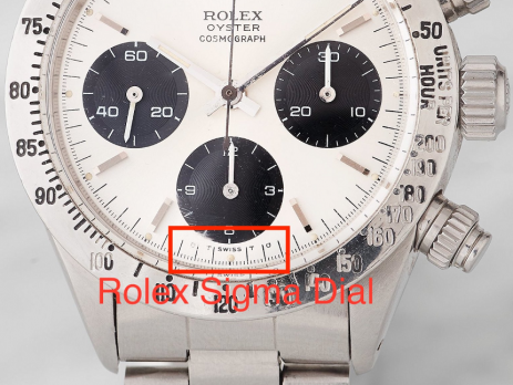 Mặt số Rolex Sigma là gì?