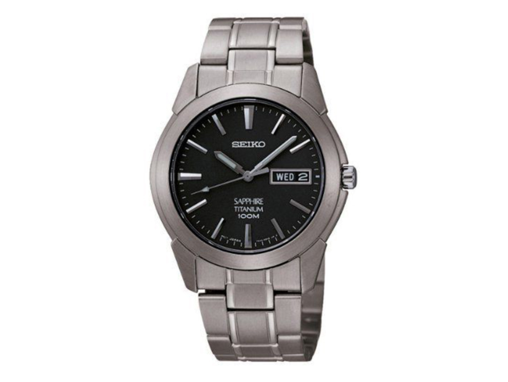 Seiko Sapphire Titanium Watch