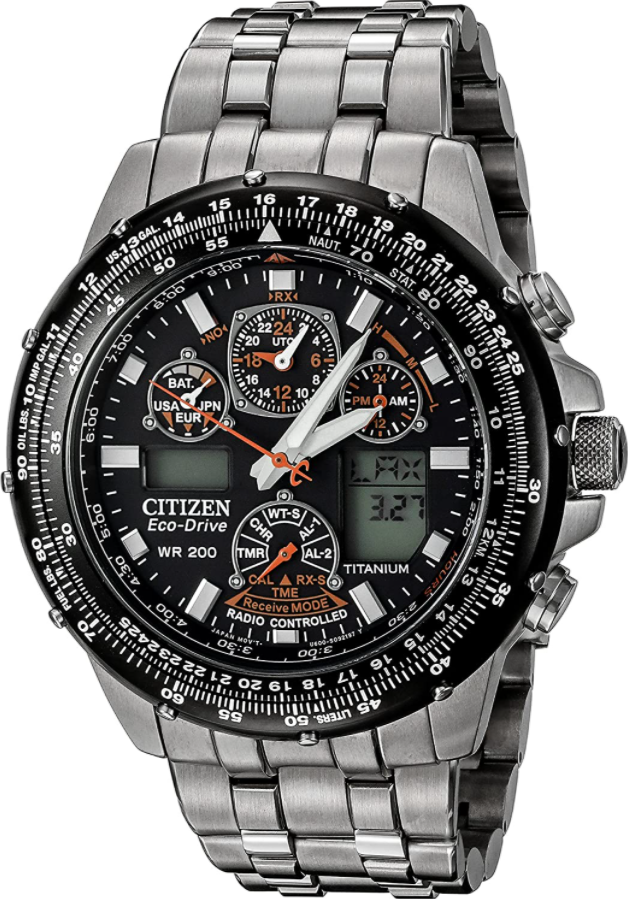 Đồng hồ Citizen Eco-Drive JY0010-50E titanium "Skyhawk AT"