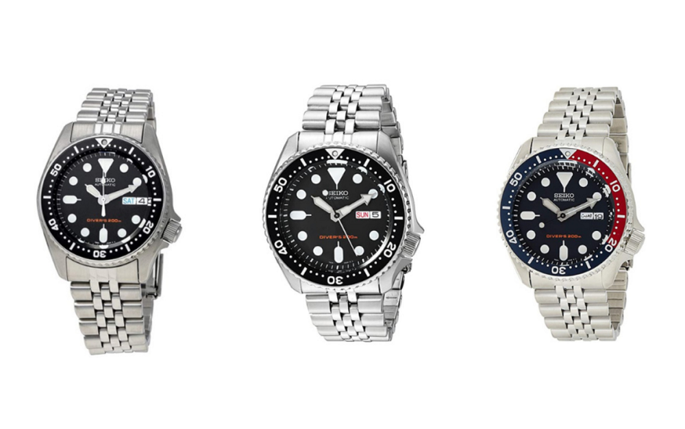So sánh đồng hồ Seiko SKX013, Seiko SKX007 và Seiko SKX009