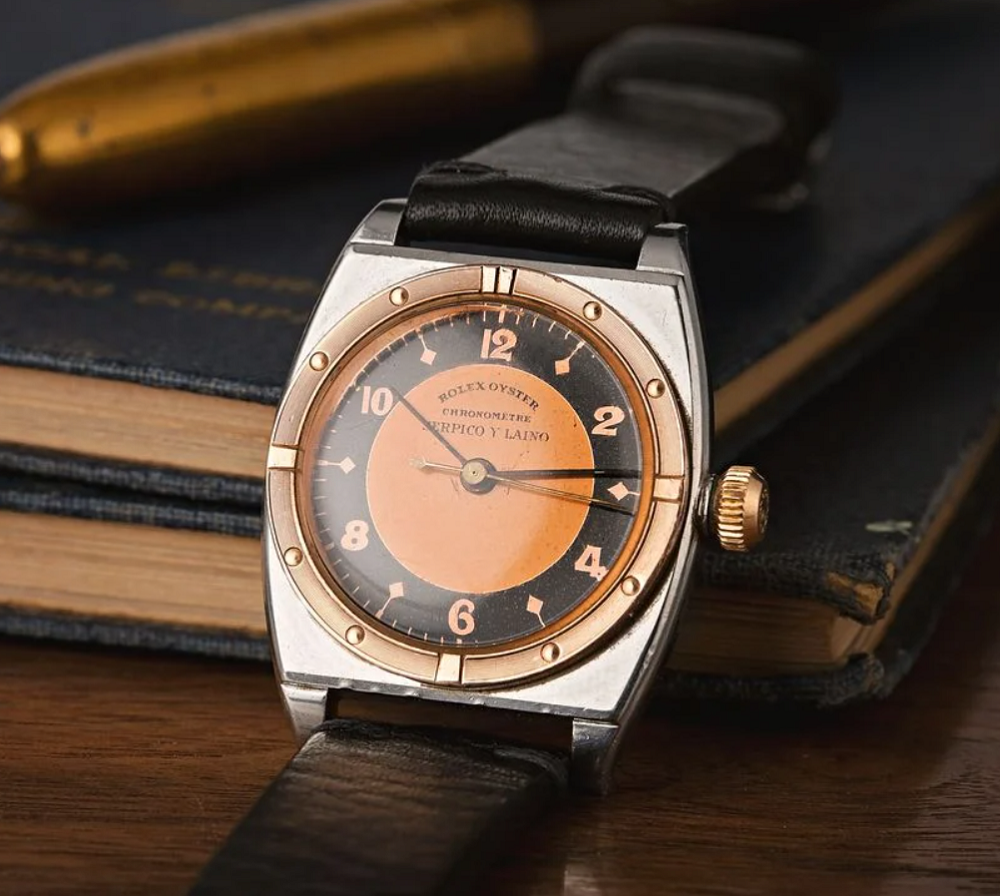 Đồng hồ Rolex Oyster 3359 với mặt số Serpico y Laino