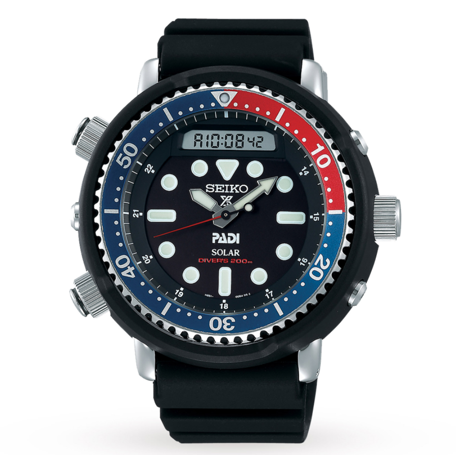 Đồng hồ Seiko Prospex PADI SNJ027P1 Pepsi Diver