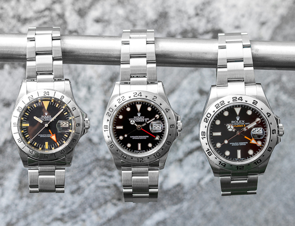 Các size đồng hồ Rolex