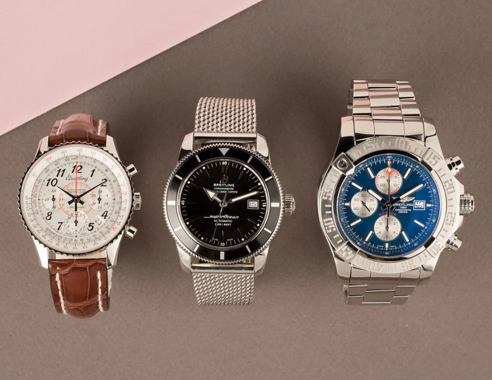 Đồng hồ Breitling - Giá từ 3.000 USD đến 5.000 USD