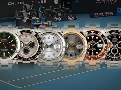 Đồng hồ Rolex được đeo bởi các Đại sứ quần vợt nổi tiếng