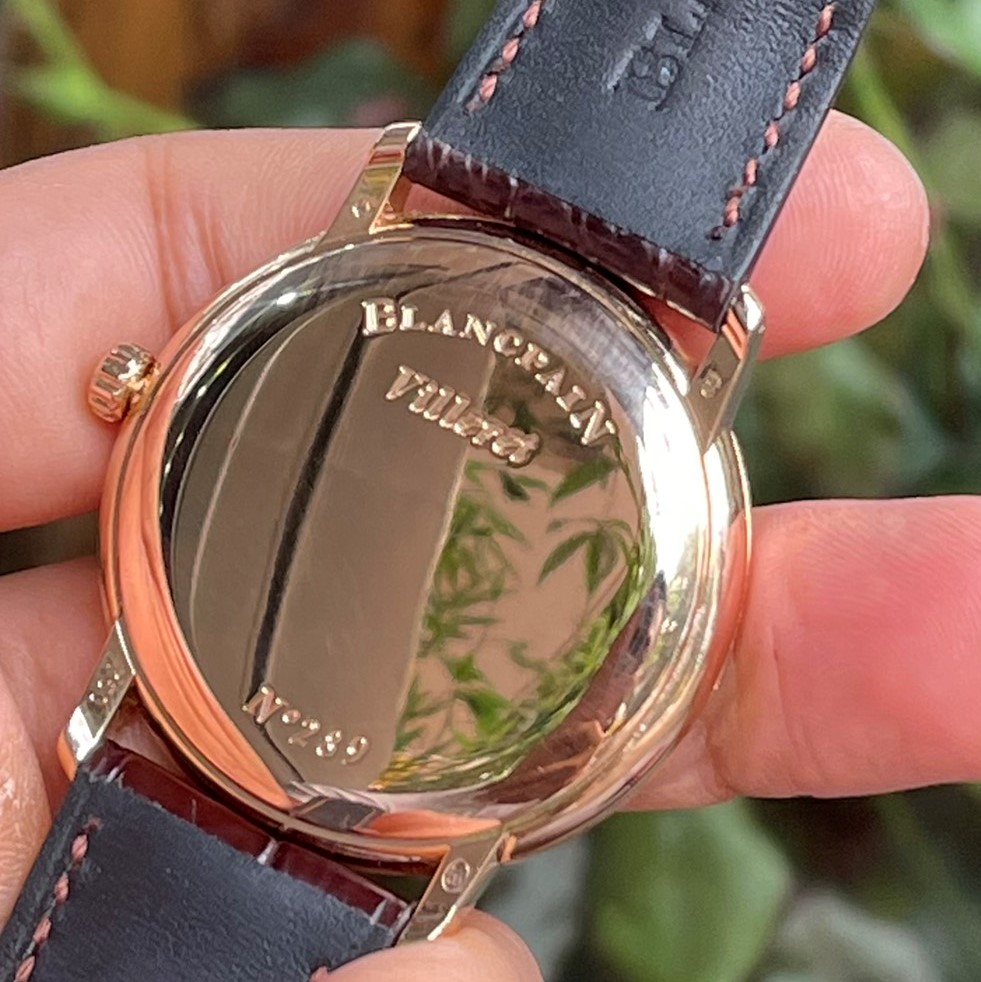 Blancpain Villeret Ultra Slim Retrograde Rose Gold 40mm 
