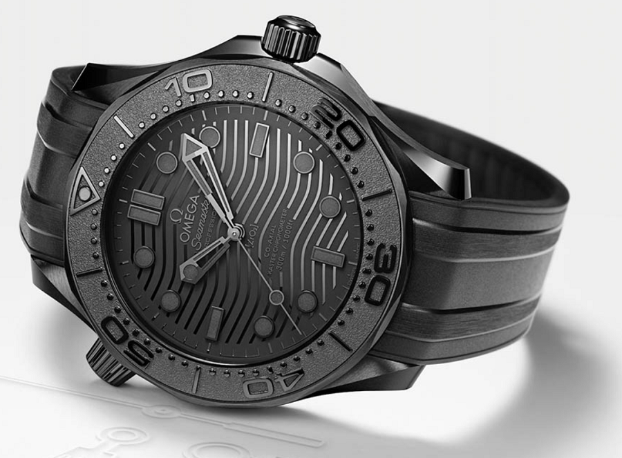 Đồng hồ Omega Seamaster Diver 300M Black Black Ceramic 210.92.44.20.01.003 mới năm 2021