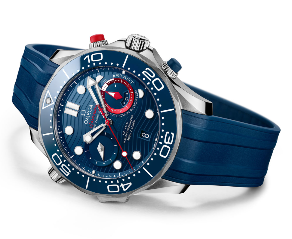 Đồng hồ thể thao Omega Seamaster Diver 300m Regatta