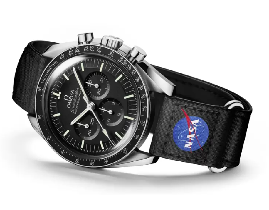Đồng hồ Omega Speedmaster Velcro dây đeo NASA 032CWZ016042 mới năm 2021
