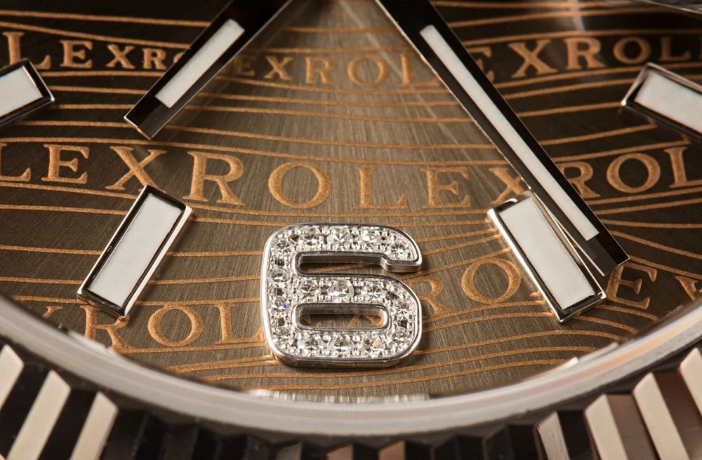 Mặt số Serti của Rolex