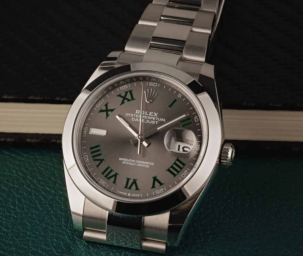 Đồng hồ Rolex Datejust 41 tham chiếu 126300 mặt số Wimbledon