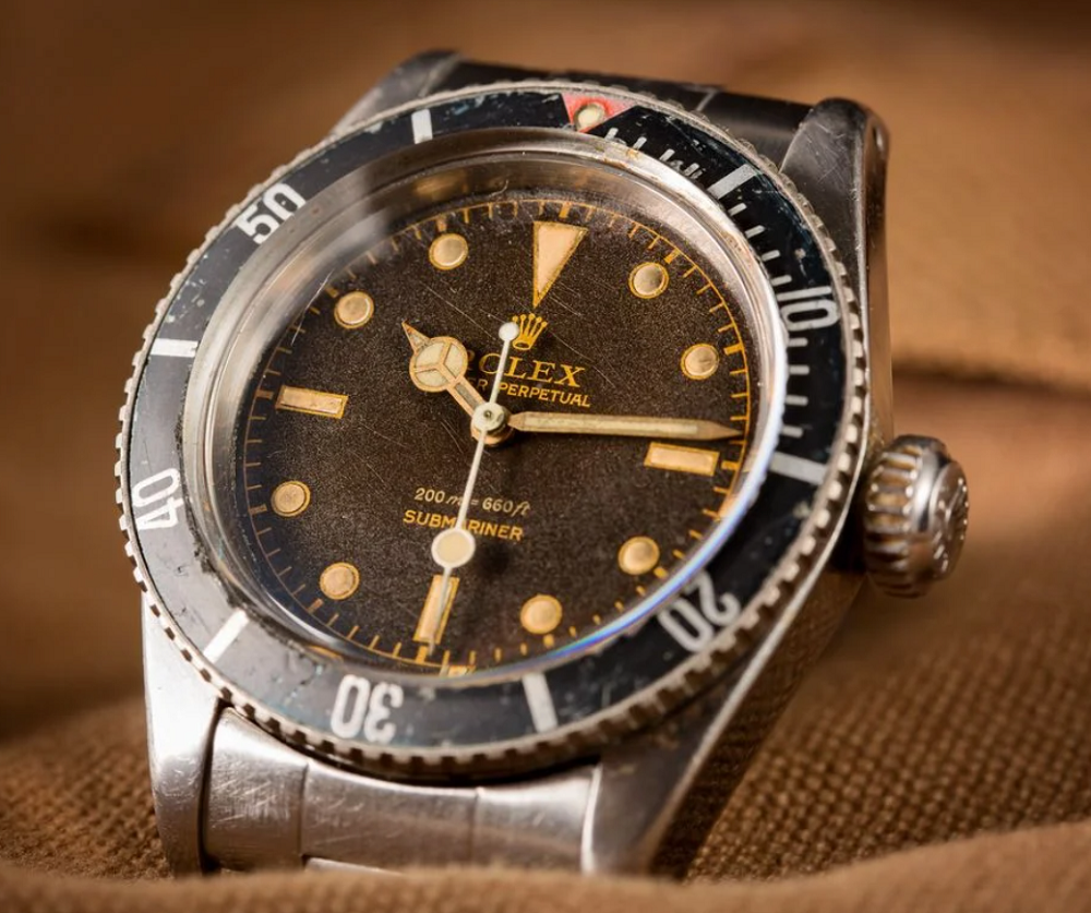 Đồng hồ Rolex Submariner 6538 Biệt danh James Bond