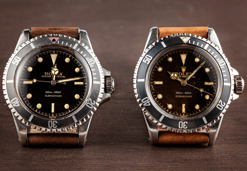 Đồng hồ Rolex Submariner 5512 và 5513