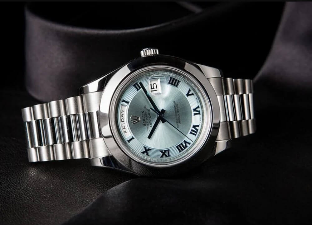 Đánh giá đồng hồ Rolex Day-Date II Ref. 218206 Platinum