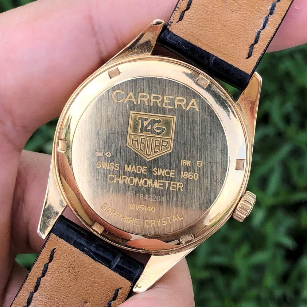 Đồng hồ TAG Heuer Carrera WV5140 Vàng khối 18k Size 39mm