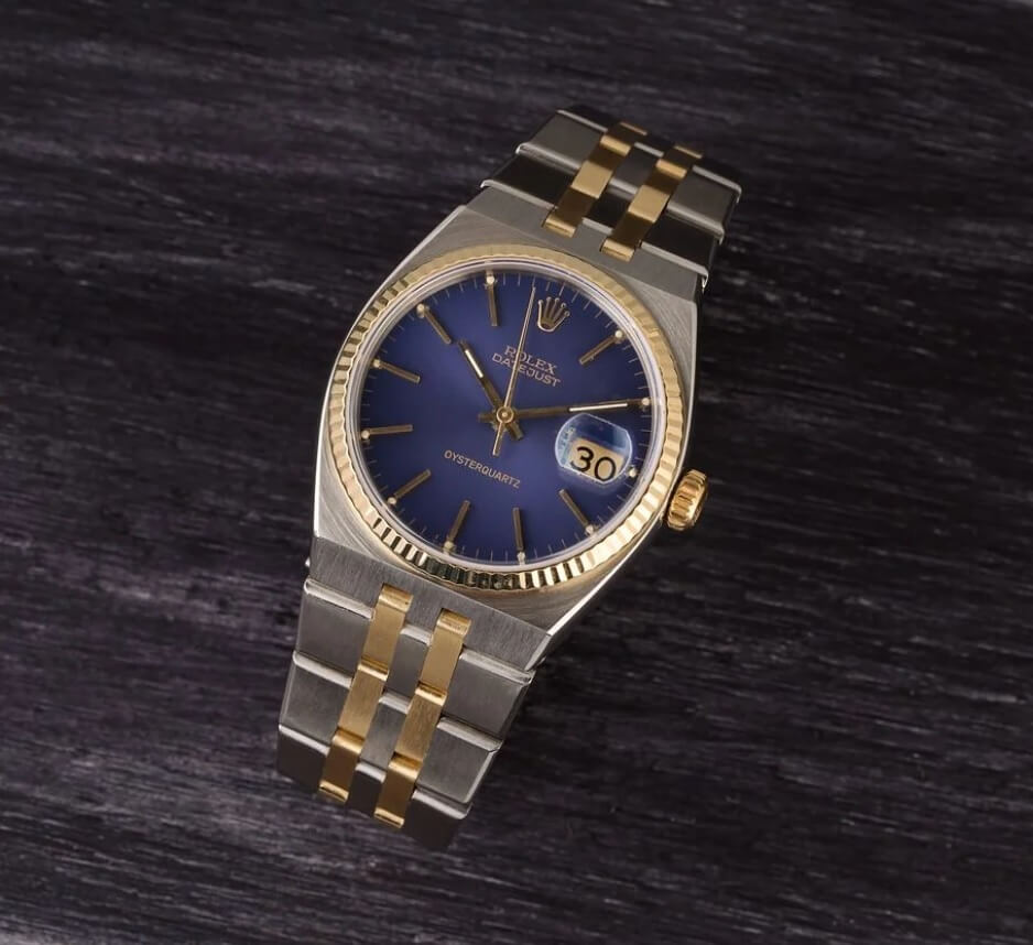 Đồng hồ Rolex Oysterquartz Datejust Hai tông màu