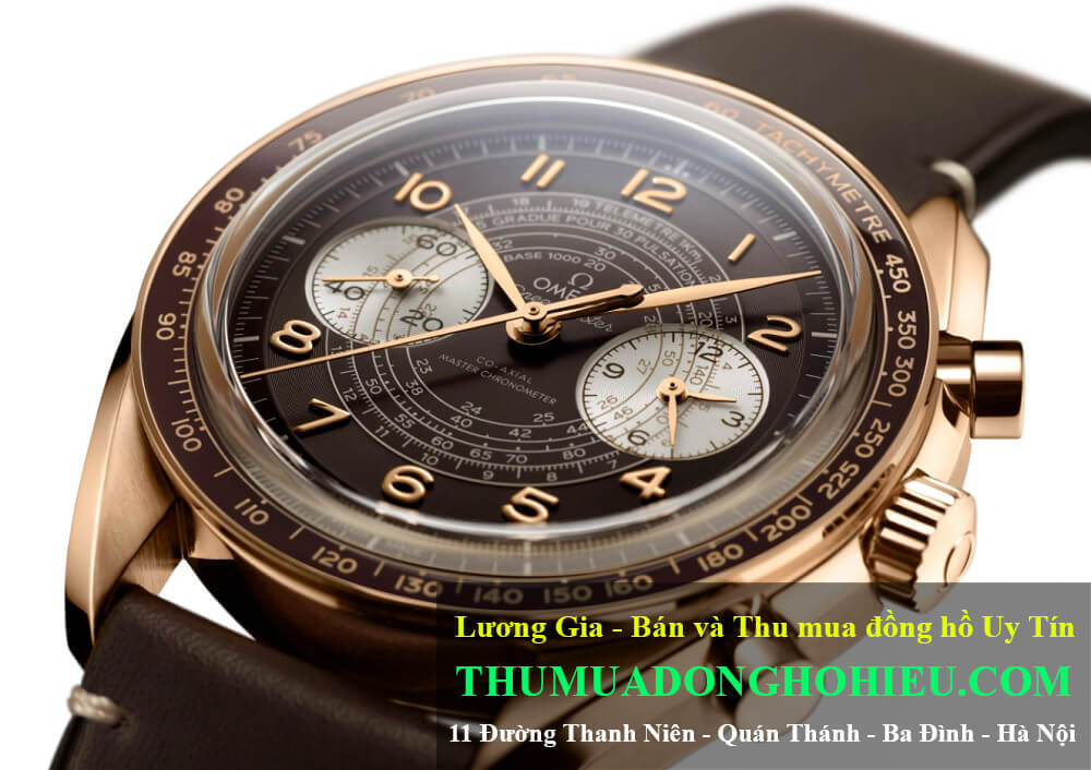 Đồng hồ Omega Speedmaster Chronoscope Bronze Gold