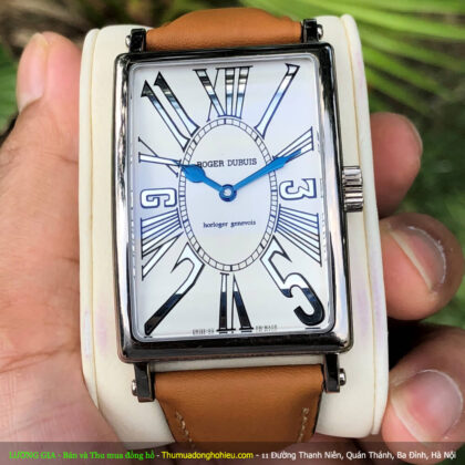 Đồng hồ Roger Dubuis limited Mặt trắng Vàng trắng Size 33x46mm